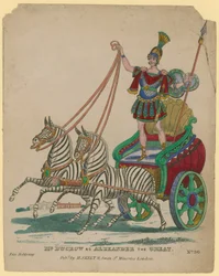 Mr. Ducrow als Alexander der Große