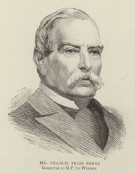 Herr Francis Tress Barry (Gravur)