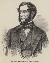 Mr. John Sadleir, MP für Carlow (Stich)