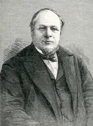 Mr. John Young, Bürgermeister von Sydney, Illustration aus The Graphic, 8. Mai 1886