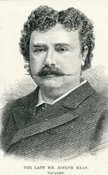 Mr. Joseph Maas, Illustration für die Graphic