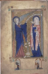 Verkündigung an die Jungfrau, aus den Grey-Fitzpayne Stunden