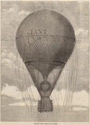 Nadars Riesenballon in Paris