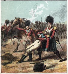 Napoleonischer Krieg: Feldzug (Expedition) von Ägypten (1798-1801): Die Truppen von General Ralph Abercrombie (Abercromby) (1734-1801) besiegten die des französischen Generals Menou (1750-1810) bei Canope, aber er starb dort am 21.03.1801. 