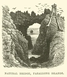 Natürliche Brücke, Farallone-Inseln