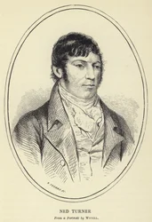 Ned Turner, nach einem Porträt von Wyvill
