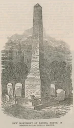 Neues Denkmal für Daniel Defoe
