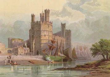 Nordwales, Carnarvon Castle