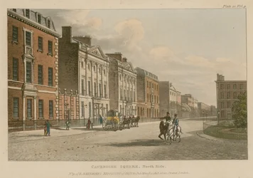 Nordseite des Cavendish Square, London