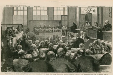 Old Bailey. Der Prozess der Detektive und Mr. Froggatt. Die Befragung von William Kerr