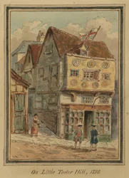 Auf dem Little Tower Hill, London, 1790