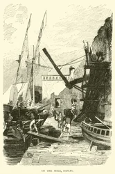 Auf der Mole, Neapel