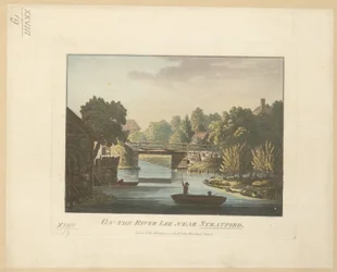 Am Fluss Lee in der Nähe von Stratford