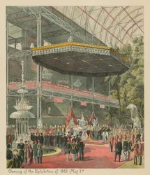 Eröffnung der Ausstellung von 1851 - 1. Mai