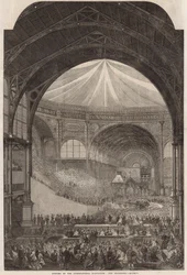 Eröffnung der Internationalen Ausstellung: Das Orchester