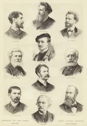 Eröffnung des Pariser Salons