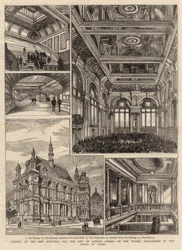 Eröffnung der neuen Gebäude der City of London School