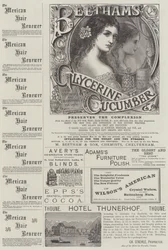 Seite mit Anzeigen (Stich)