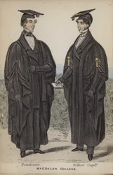 Pensionär, Fellow Commoner, Magdalen College