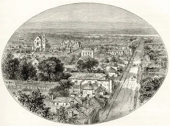 Perth, Westaustralien, ca. 1880, aus 