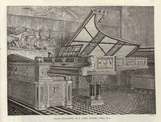 Klavier von Lawrence Alma-Tadema