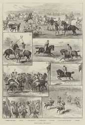 Polo in Indien (Stich)