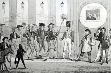 Arme erfrorene Gärtner, 1820