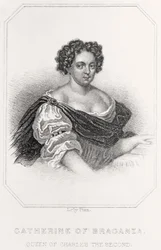 Porträt von Catherine von Braganza