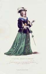Porträt von Christina, Königin von Schweden (1626-1689)