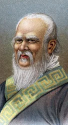Porträt von Konfuzius (551-479 v. Chr.) - Aus der Serie „Leaders of Men“
