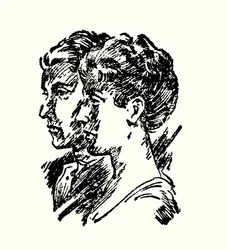 Porträt von E. Oe Somerville und M. Ross