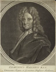 Porträt von Edmond Halley