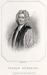 Porträt von Francis Atterbury, Bischof von Rochester