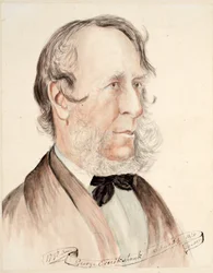 Porträt von George Cruikshank