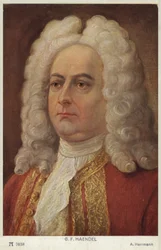 Porträt von Georg Friedrich Händel