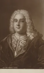 Porträt von Georg Friedrich Händel