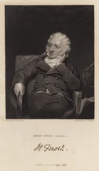 Porträt von Henry Fuseli