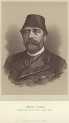 Porträt von Ismail Pascha