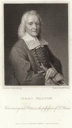 Porträt von Izaak Walton