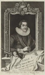 Porträt von Jakob I. von Großbritannien und Irland