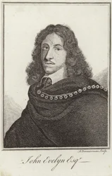Porträt von John Evelyn