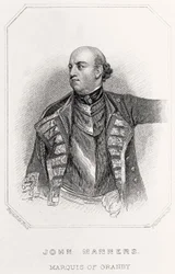 Porträt von John Manners, Marquis von Granby