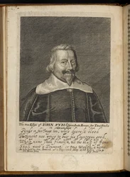 Porträt von John Pym, aus 