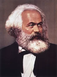 Porträt von Karl Marx