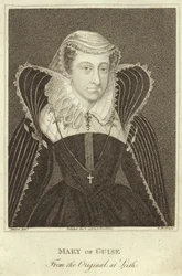 Porträt von Maria Stuart, Königin von Schottland
