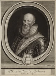 Porträt von Maximilien de Béthune, Herzog von Sully