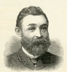 Porträt von Mr. R. Urwin, Sekretär der Tyne Improvement Commissioners, 1884
