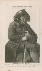 Porträt von Peter dem Wilden Jungen