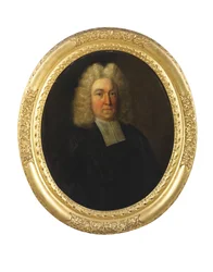 Porträt von Rev Joseph Cookson, frühes 18. Jahrhundert