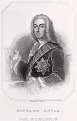 Porträt von Richard Boyle, Earl of Burlington, 1835